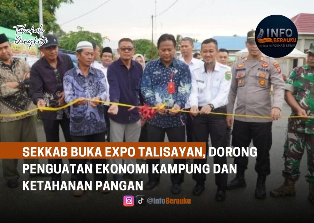 Sekkab Buka Expo Talisayan, Dorong Penguatan Ekonomi Kampung dan Ketahanan Pangan