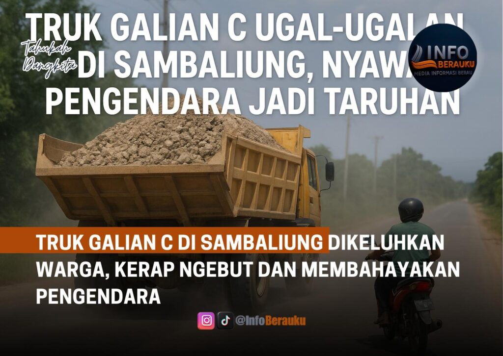 Truk Galian C di Sambaliung Dikeluhkan Warga, Kerap Ngebut dan Membahayakan Pengendara