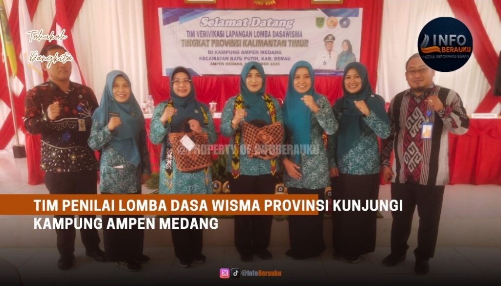 Tim Penilai Lomba Dasa Wisma Provinsi Kunjungi Kampung Ampen Medang