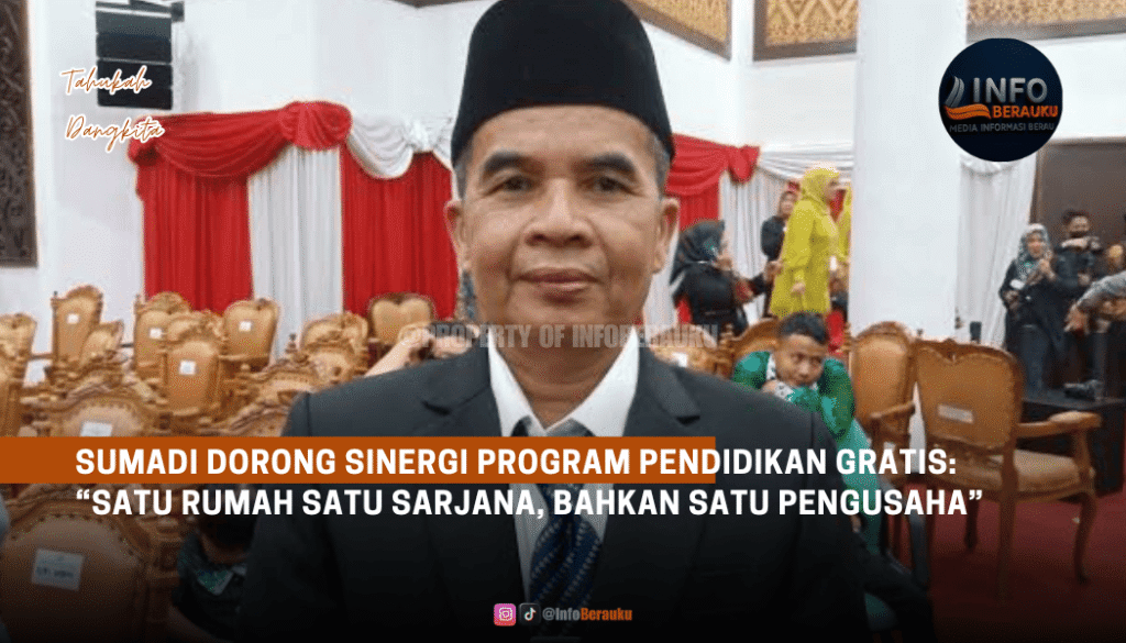 Sumadi Dorong Sinergi Program Pendidikan Gratis: “Satu Rumah Satu Sarjana, Bahkan Satu Pengusaha”