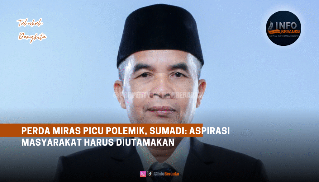 Perda Miras Picu Polemik, Sumadi: Aspirasi Masyarakat Harus Diutamakan