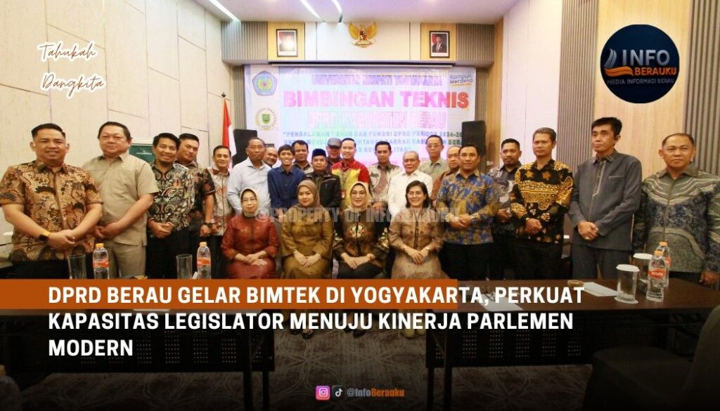 DPRD Berau Gelar Bimtek di Yogyakarta, Perkuat Kapasitas Legislator Menuju Kinerja Parlemen Modern
