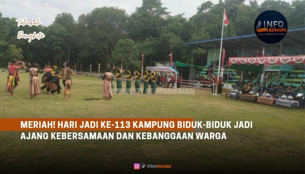Meriah! Hari Jadi ke-113 Kampung Biduk-Biduk Jadi Ajang Kebersamaan dan Kebanggaan Warga