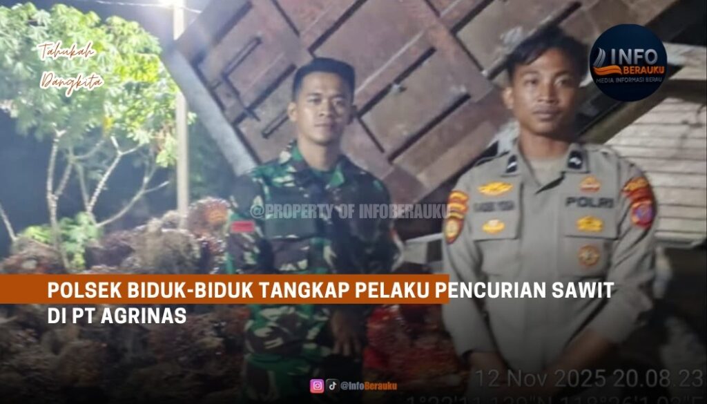 Polsek Biduk-Biduk Tangkap Pelaku Pencurian Sawit di PT Agrinas