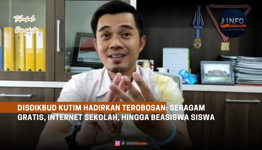 Disdikbud Kutim Hadirkan Terobosan: Seragam Gratis, Internet Sekolah, hingga Beasiswa Siswa