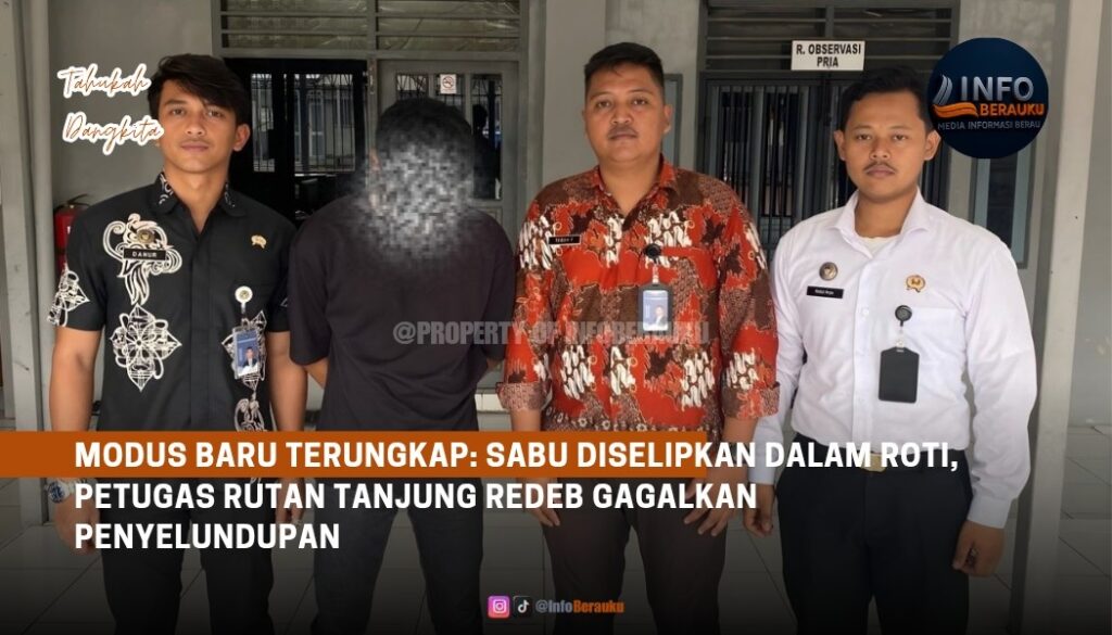 Modus Baru Terungkap: Sabu Diselipkan dalam Roti, Petugas Rutan Tanjung Redeb Gagalkan Penyelundupan