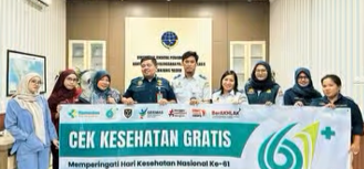 Cek Kesehatan Gratis Meriahkan HKN ke-61 di UPP Tanjung Redeb