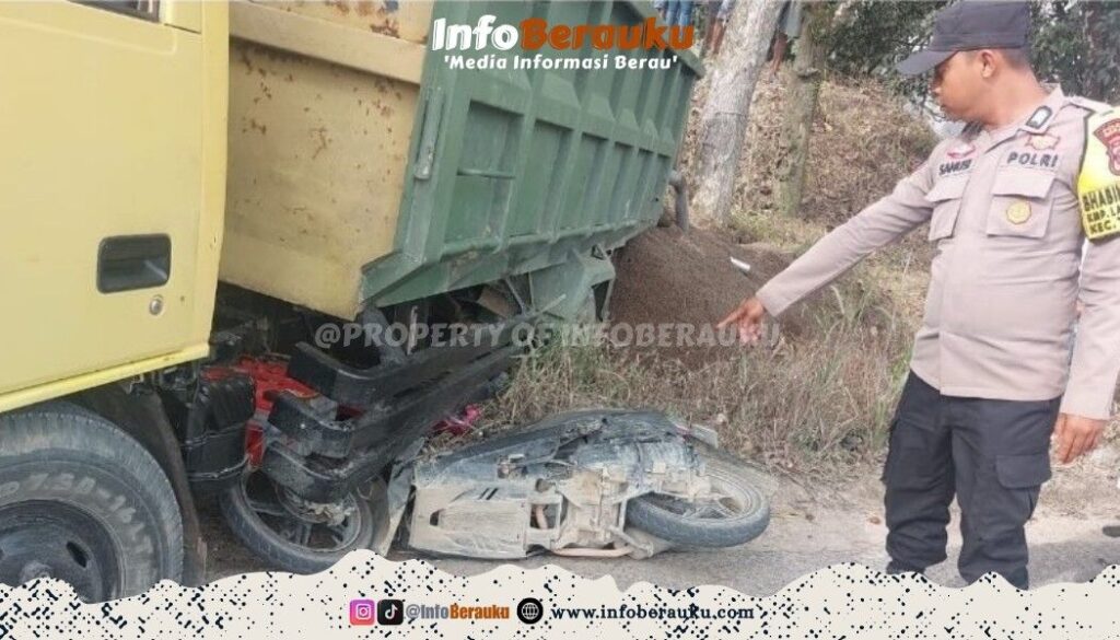 Dump Truck Mundur di Tanjakan Yasin, Kecelakaan Beruntun di Berau Tewaskan Tiga Orang