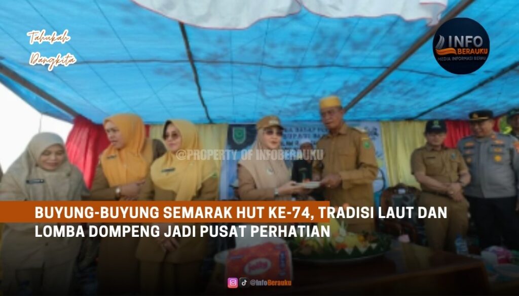 Buyung-Buyung Semarak HUT ke-74, Tradisi Laut dan Lomba Dompeng Jadi Pusat Perhatian