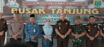 Rumah Restorative Justice “Busak” Resmi Beroperasi di Tanjung Redeb, Dorong Penyelesaian Perkara secara Damai