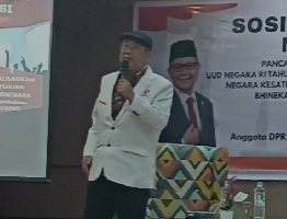 Sosialisasi Empat Pilar di Sangatta: KH Aus Hidayat Nur Kupas Makna Pembukaan UUD 1945