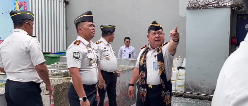 Kakanwil Ditjen Pemasyarakatan Kaltim Monitoring Rutan Tanjung Redeb, Resmikan TPA dan Gereja Oikumene