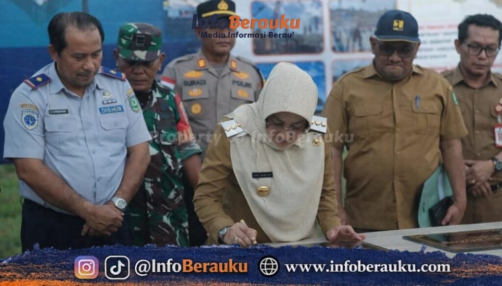 Bupati Berau Resmikan Infrastruktur Strategis di Biduk-Biduk, Dorong Ekonomi Pesisir