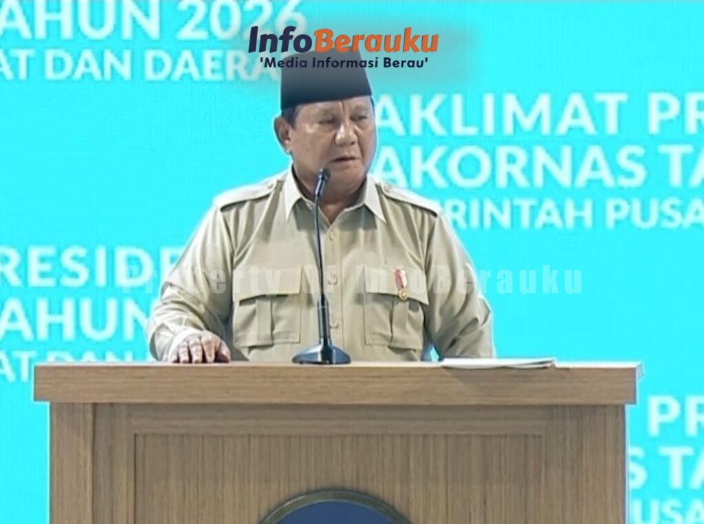 Prabowo Tegaskan “Masa Depan Indonesia Aman” di Pembukaan Rakornas 2026