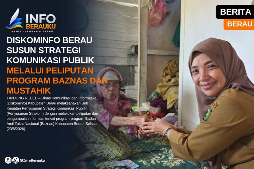 Diskominfo Berau Susun Strategi Komunikasi Publik melalui Peliputan Program Baznas dan Mustahik